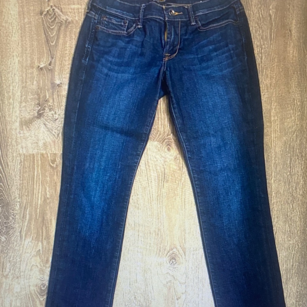 Lucky Brand Women's Dark Blue Straight Leg Jeans